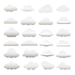 clouds in the sky with PNG Transparent background