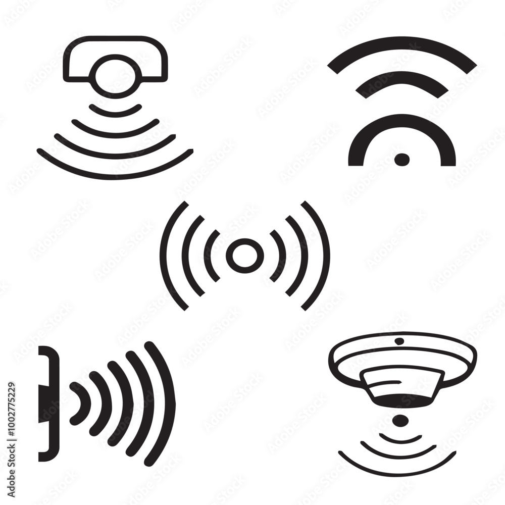 Poster motion detection vector set