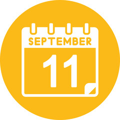 11 September Vector Icon Design