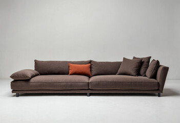 sofa and pillows