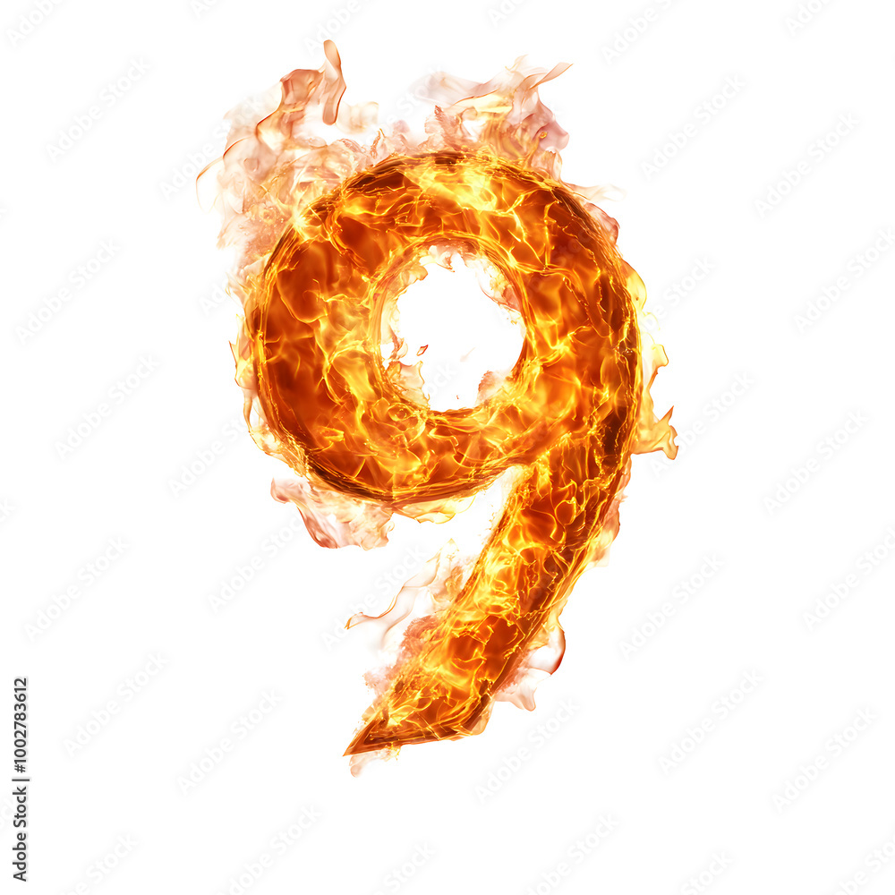 Aufkleber fiery inferno explosion with intense flames,scorching heat,and dynamic energy bursting with chaos an