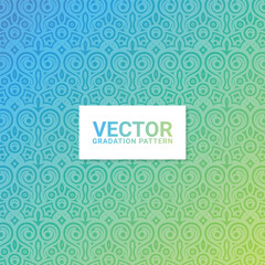 gradation ornament pattern design background
