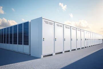 Solar Panels and Battery Storage System