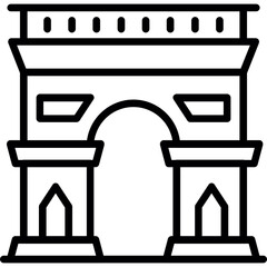 Arch Of Triumph Icon