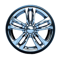 Obraz premium High-Performance Isolated Wheel Design