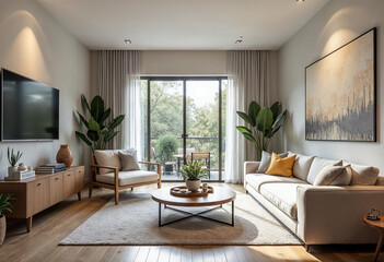 Fototapeta premium modern living room
