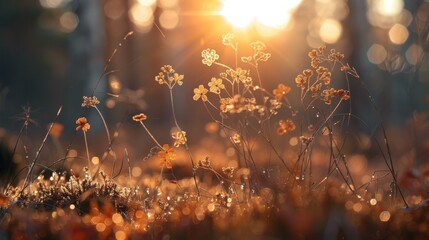 Golden Hour in the Forest