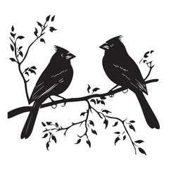 silhouettes of birds,bird, silhouette, animal, nature, illustration, vector, birds, crow, black, isolated, beak, bullfinch, branch, wildlife, white, wing, raven, feather, winter, cartoon, art, fly, tr