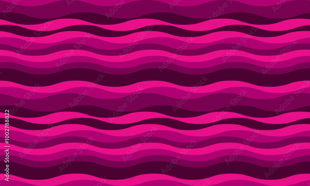 Poster abstract background with wavy stripes in vibrant colors, creating a rippled, liquid effect. smooth c