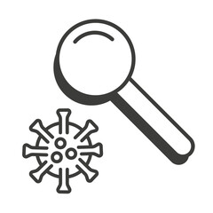 A new virus. Virus research. Fighting diseases.