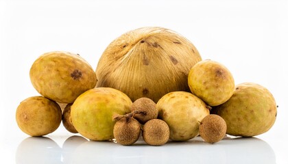 Bignay on white background. Bignay Fruit Isolated.