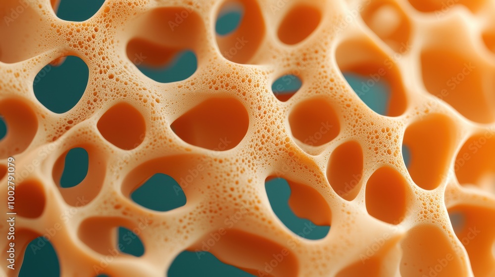 Poster intricate background of coral-like structure