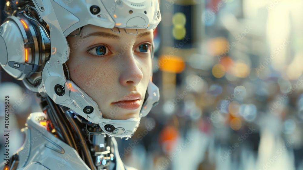 Poster advanced ai robotics in a dynamic urban scene