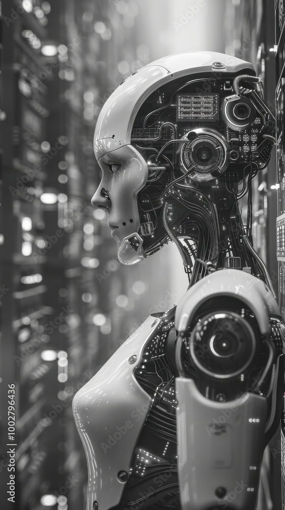 Poster ai and machine learning research conceptual image