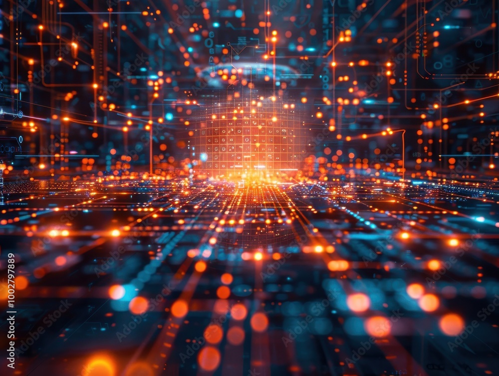 Poster advancements in ai and deep learning networks