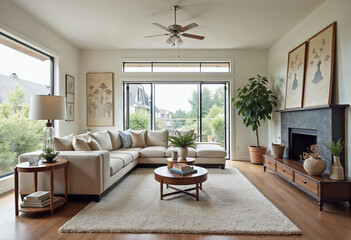 Fototapeta premium modern living room