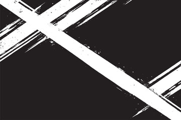 Fototapeta premium Diagonal Grunge Patterns in Black and White on Dark Background