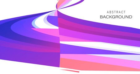 Abstract background featuring dynamic geometric shapes and vibrant color gradients in shades of purple and pink
