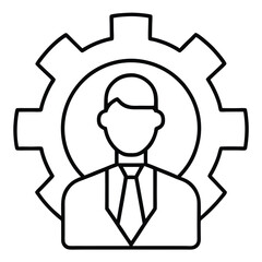 business management icon with Transparent Background - Versatile Clip art