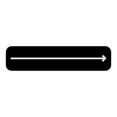 Loading Bar Icon. Simple Waiting Symbol Vector Illustration.