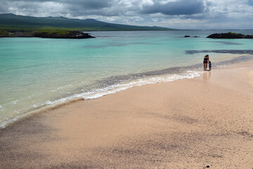 El Manglecito Beach is a hidden gem within the Galapagos Islands, offering a serene and unspoiled retreat for those seeking a quiet connection with nature. 