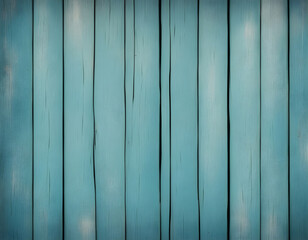 Vintage blue wood background with peeling paint