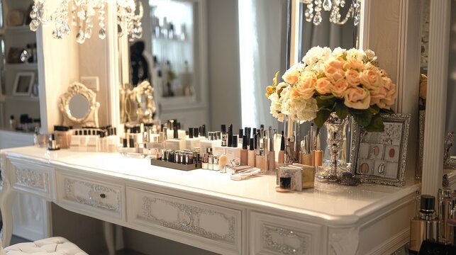 make up table 