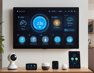 Smart Home Gadgets and Digital Interface