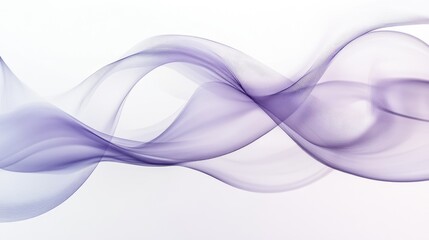 Obraz premium Swirling trails representing honesty form a mesmerizing abstract pattern on a clean white background, creating a stunning visual in an artistic display