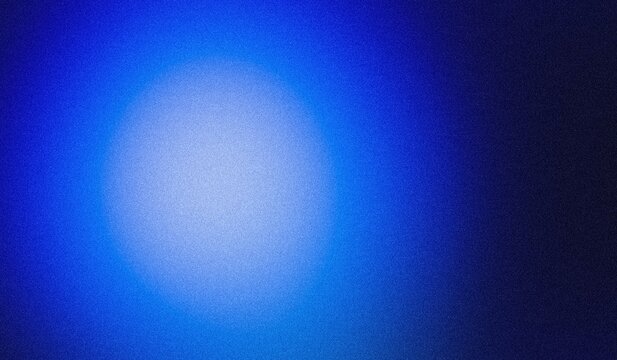 blurry glowing dark blue aura grainy gradation background