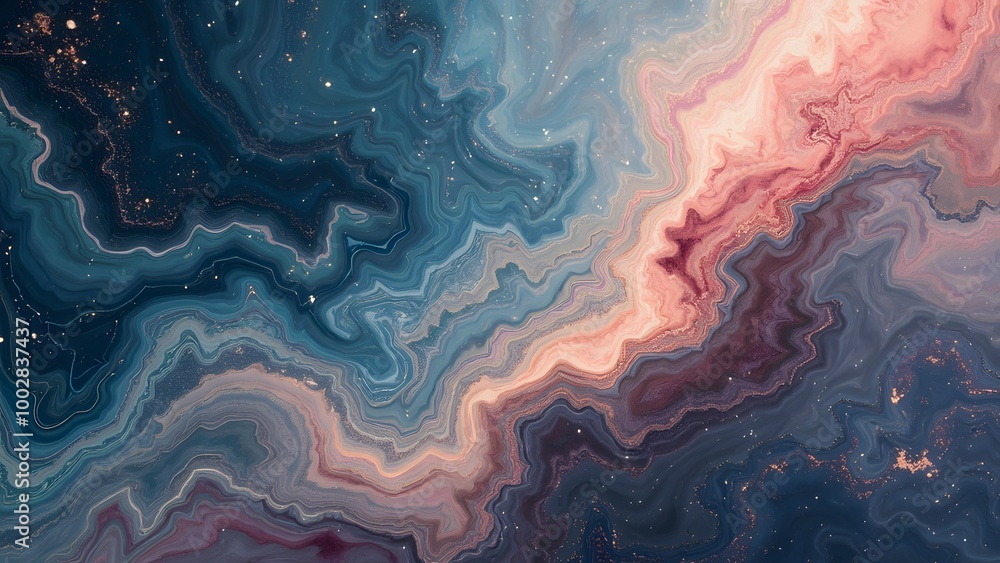 Poster marble patterned texture background. abstract marbling artwork for design generated by ai