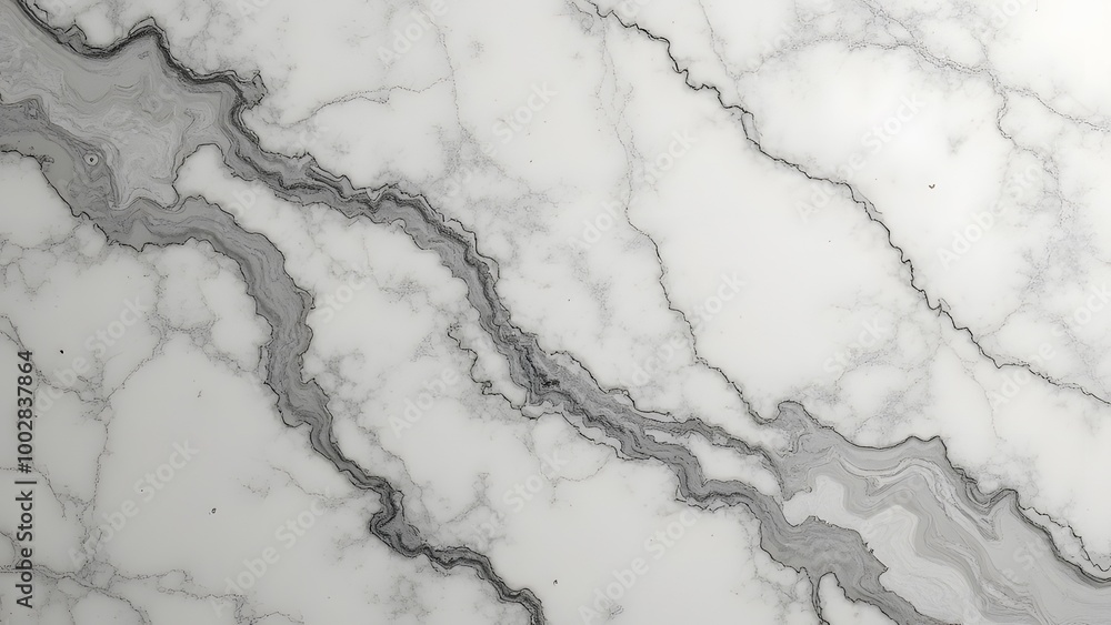 Poster white marble texture background pattern with high resolution. marble motifs that occur naturally gen
