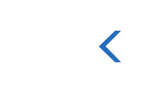 Abstract Arrow Loading Bar Animation. Directional Swipe Arrows Animation Background.