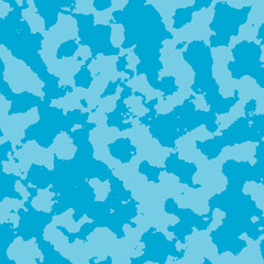 ILLUSTRATION ABSTRACT BACKGROUND BLUE PASTEL COLOR WITH GRUNGE PAINT TEXTURE. DISTRESS DIRTY ROUGH DESIGN VECTOR