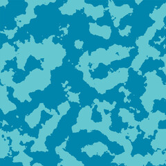 ILLUSTRATION ABSTRACT BACKGROUND BLUE PASTEL COLOR WITH GRUNGE PAINT TEXTURE. DISTRESS DIRTY ROUGH DESIGN VECTOR