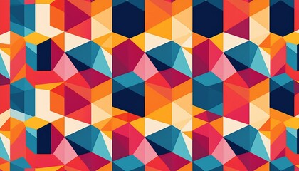 Abstract geometric pattern