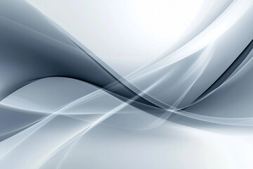 Obraz premium Abstract Blue Wave Design with Smooth Curves and Futuristic Digital Texture