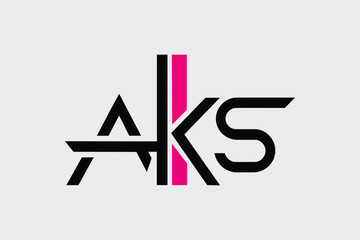 AKS vector logo design