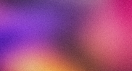 Trendy Gradient grainy texture. Soft magenta purple pink blue gradient backdrop with place for text. illustration for your graphic design, banner, poster