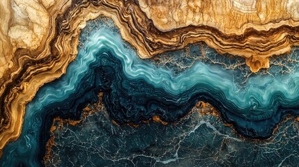 abstract patern resin and wood