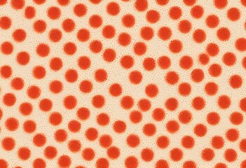 A seamless pattern of small black dots scattered randomly across a white background