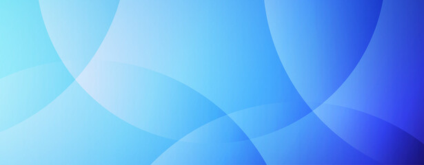 Blue gradient modern background. Horizontal banner. Modern geometric background.