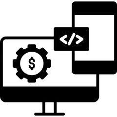Apps development vector