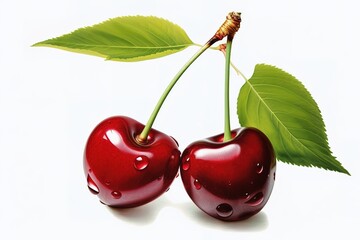 fresh cherries and sweet taste
