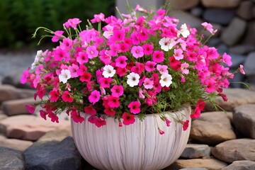 The Beautiful bouquet pink flowers on white background isolated