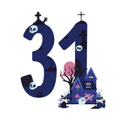 number 31 halloween October