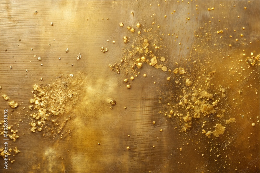 Canvas Prints close-up of shimmering golden abstract texture with warm feel