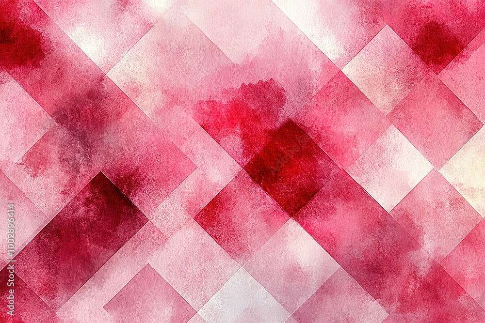 Aufkleber a red and white background with a red and white pattern