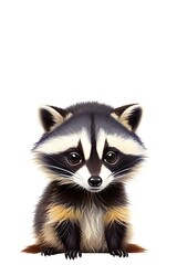 Obraz premium Baby raccoon portrait