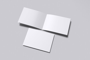 A4 landscape Brochure Blank